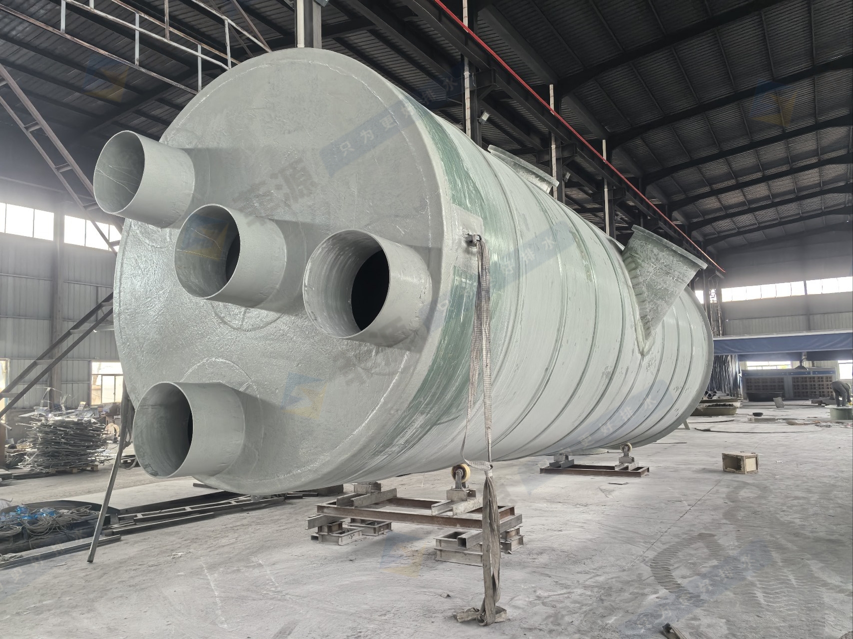 一体化水力旋流除污井