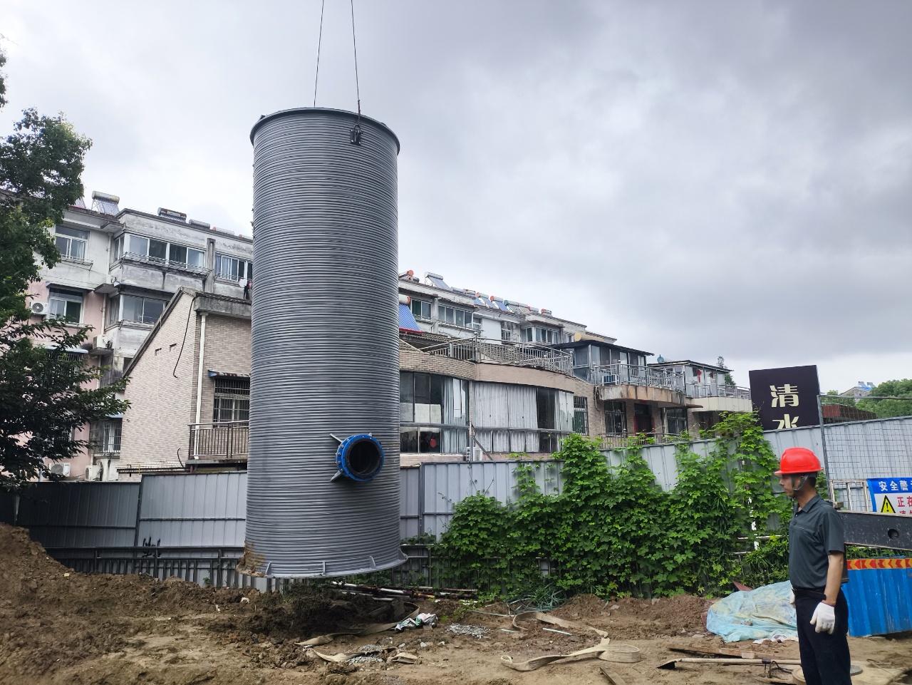 一体化泵站-舒城县城区排水设施建设与改造（一期）项目--梅河西路（春秋路--万佛路）排水设施建设与改造工程